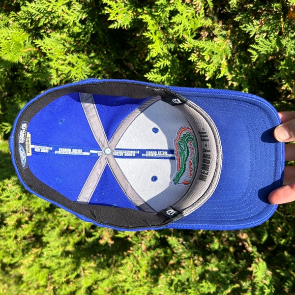 Vintage Y2K Florida Gators 🐊 NCAA flex fit fitted baseball cap hat football - Picture 11 of 16